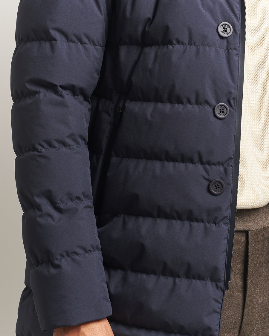 Herre | Jakker | Herno | Waterproof Down Coat Navy