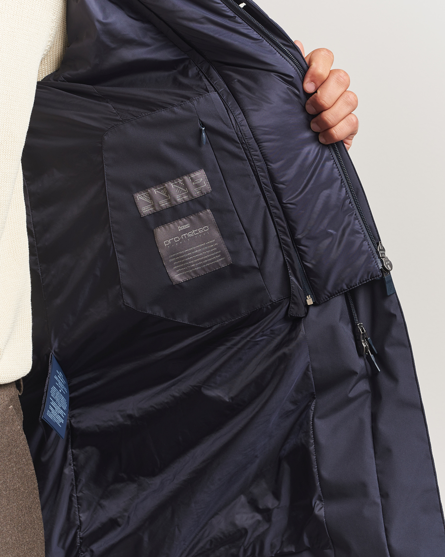 Herre | Jakker | Herno | Waterproof Down Coat Navy