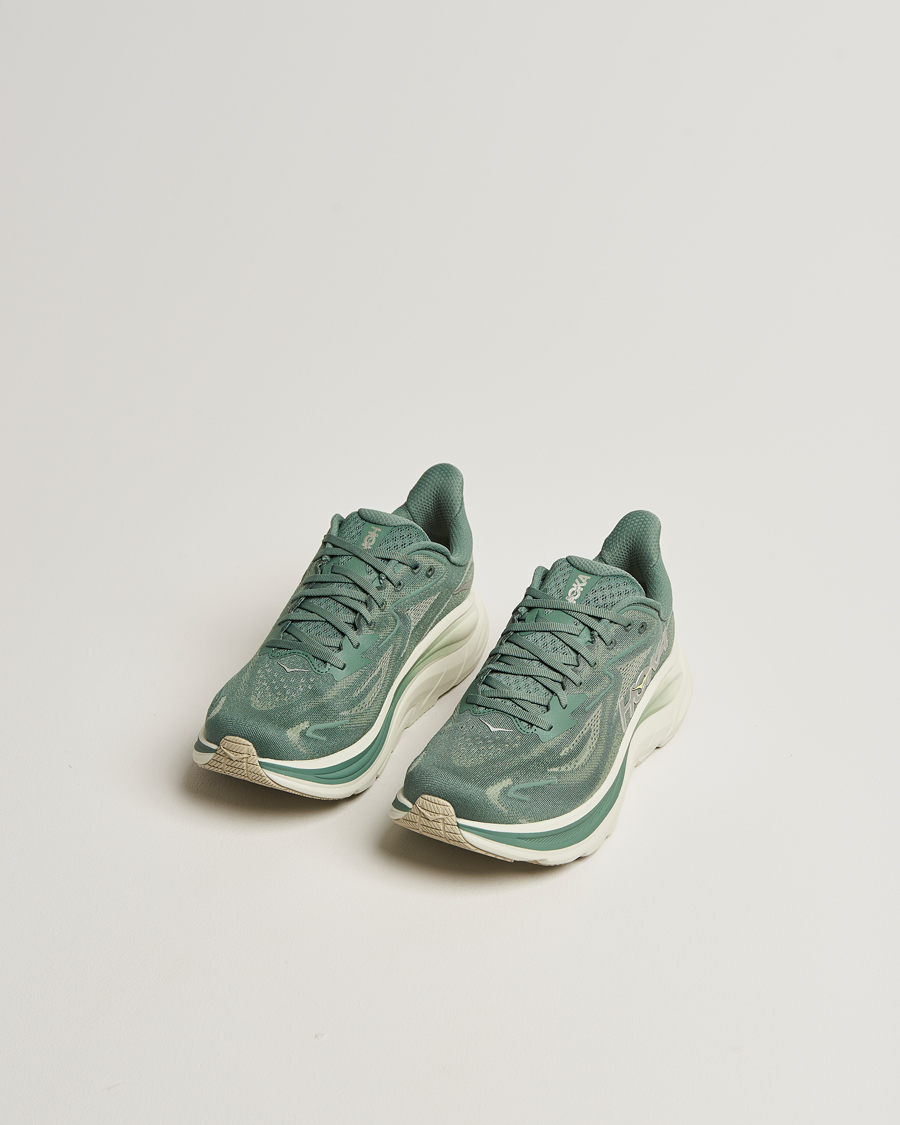 Herre | Løbesko | Hoka | One Clifton 10 Running Sneakers Fern/Truffle Salt
