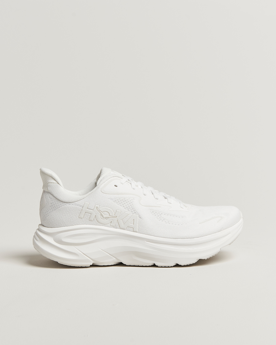 Herre | Løbesko | Hoka | One Clifton 10 Running Sneakers White