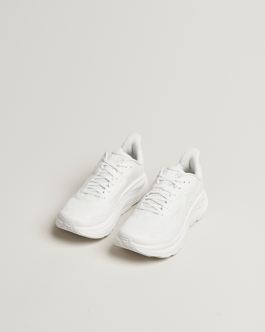 Herre | Løbesko | Hoka | One Clifton 10 Running Sneakers White
