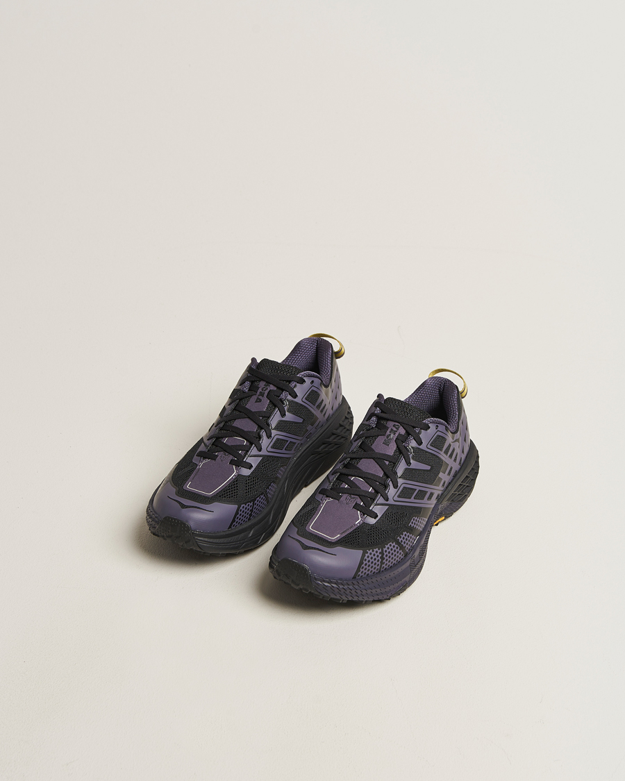 Herre | Trail Sneakers | Hoka | One Speedgoat 2 Trail Sneakers Black/Squid Ink