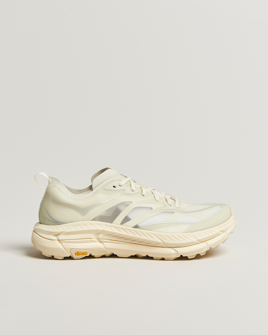 Herre | Sneakers | Hoka | One Mafate Speed 4 Lite Truffle Salt/Vintage Yellow