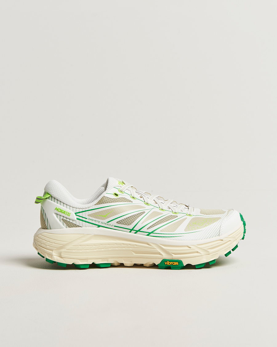 Herre | Trail Sneakers | Hoka | One Mafate Speed 2 White/Fresh Cut Grass