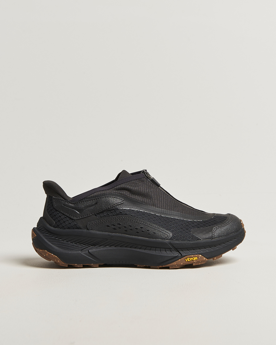 Herre | Trail Sneakers | Hoka | One One Project Transport Carbon/Black