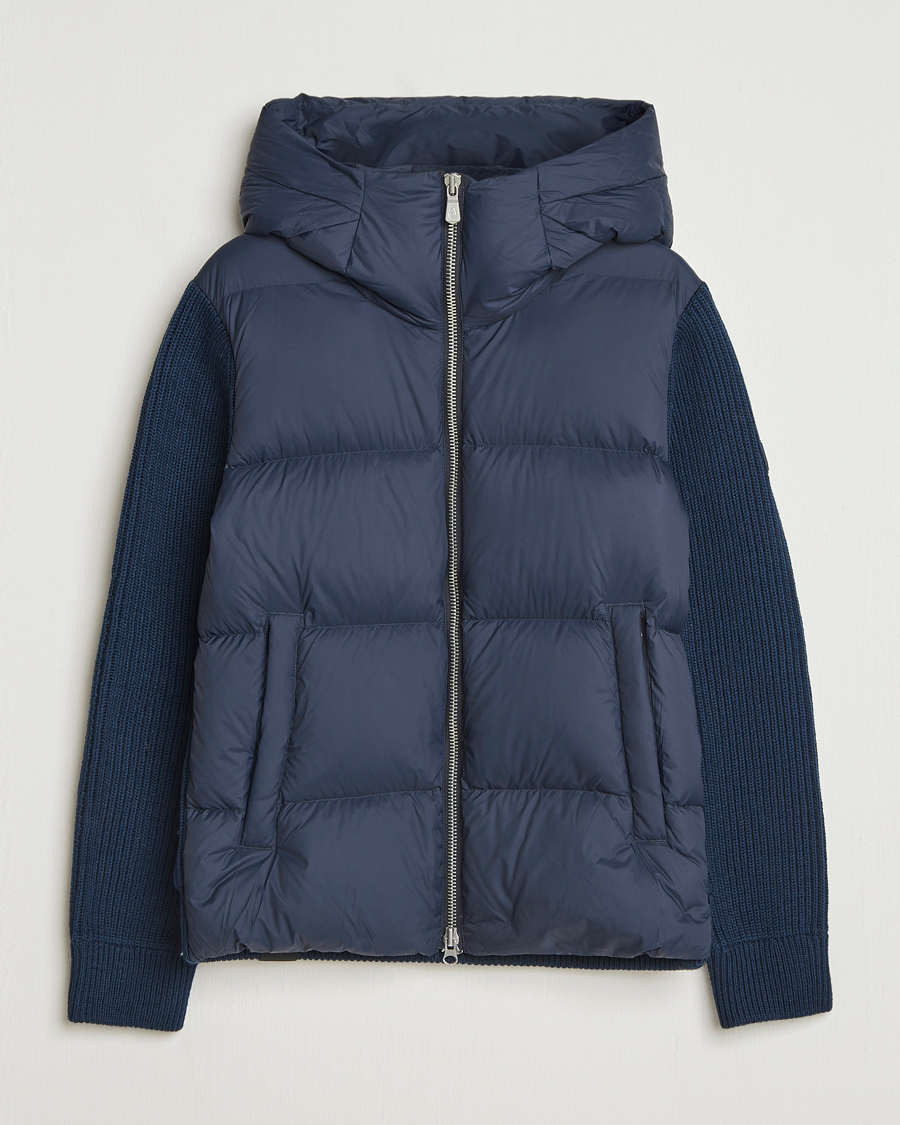 Herre | Jakker | Sail Racing | Ridge Knitted Hybrid Jacket Dark Navy