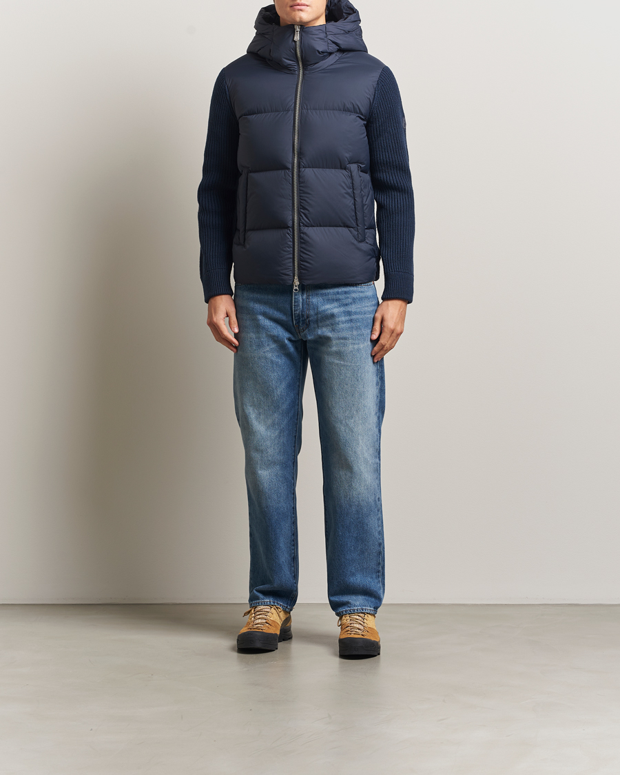Herre | Jakker | Sail Racing | Ridge Knitted Hybrid Jacket Dark Navy