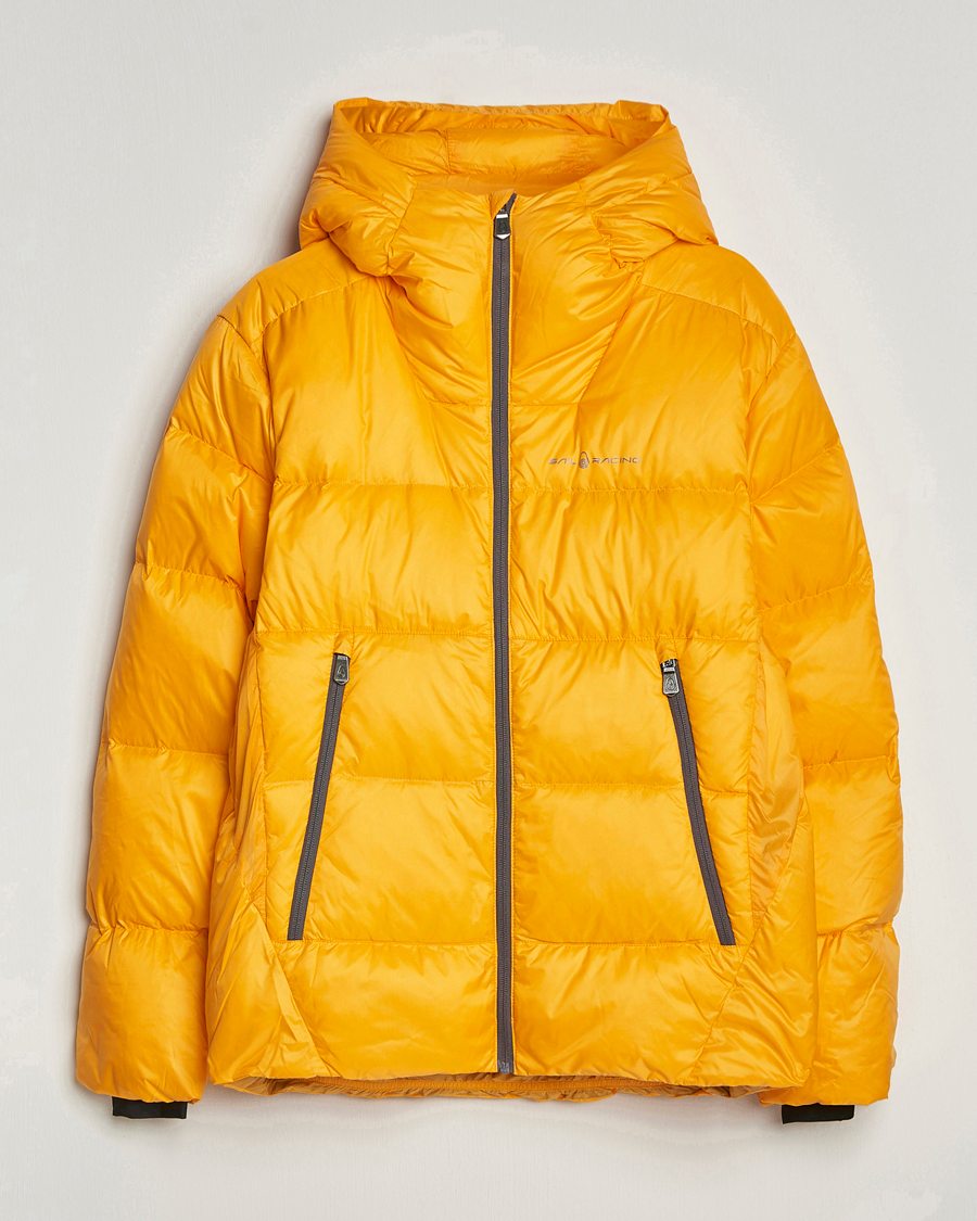 Herre | Jakker | Sail Racing | Cloud Down Hooded Jacket Sunset Orange