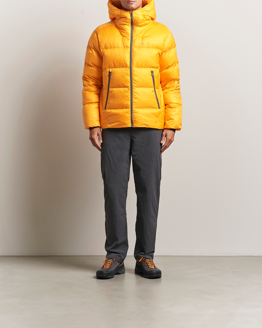 Herre | Jakker | Sail Racing | Cloud Down Hooded Jacket Sunset Orange