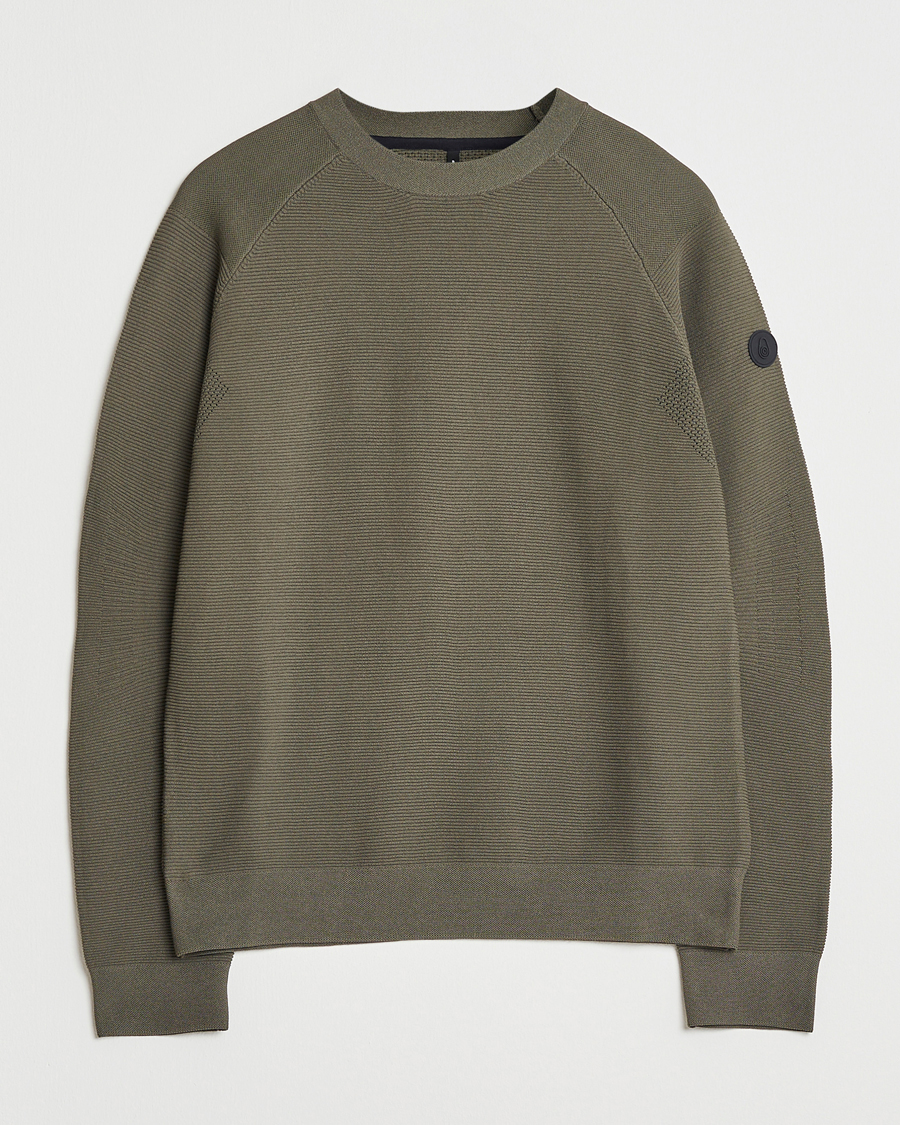 Herre | Trøjer | Sail Racing | Element Seamless Crew Neck Mud Green