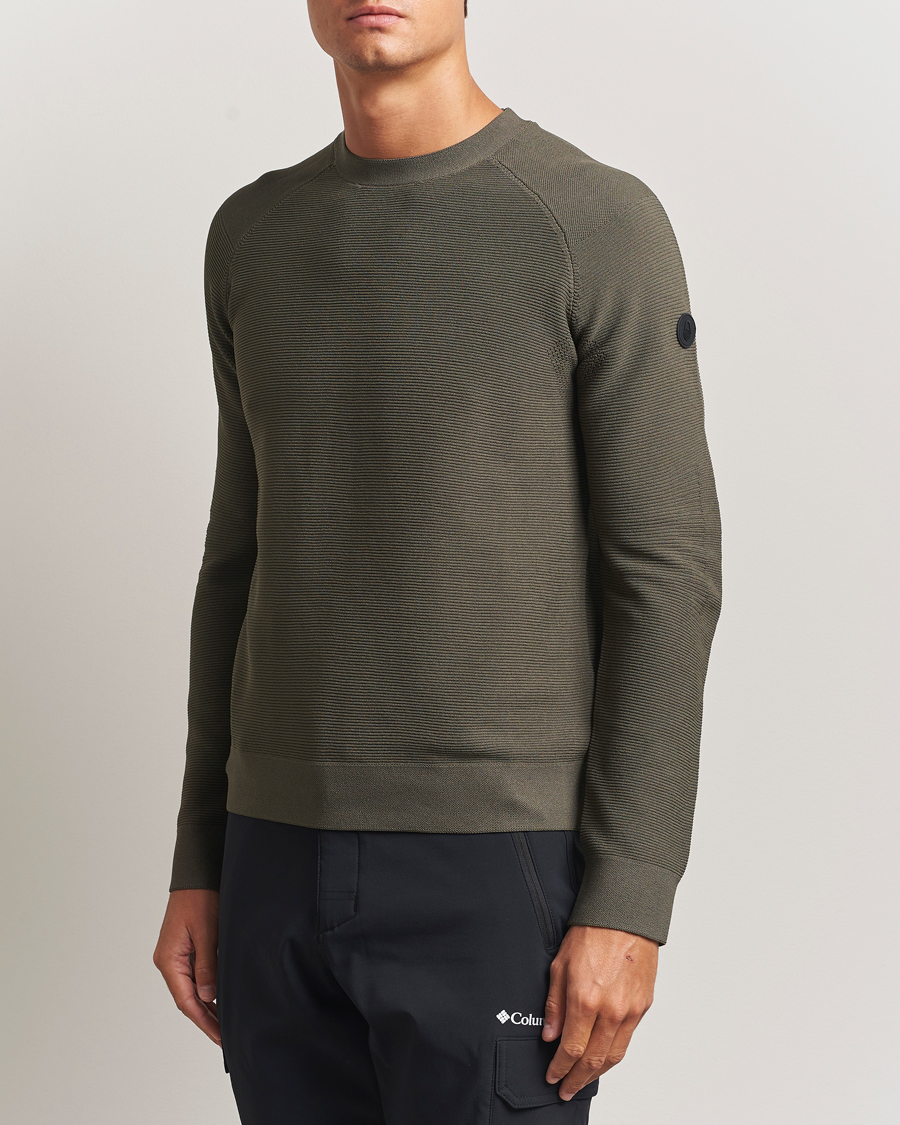 Herre | Trøjer | Sail Racing | Element Seamless Crew Neck Mud Green