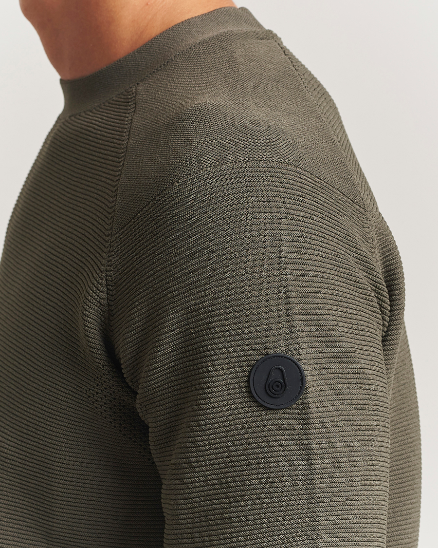 Herre | Trøjer | Sail Racing | Element Seamless Crew Neck Mud Green