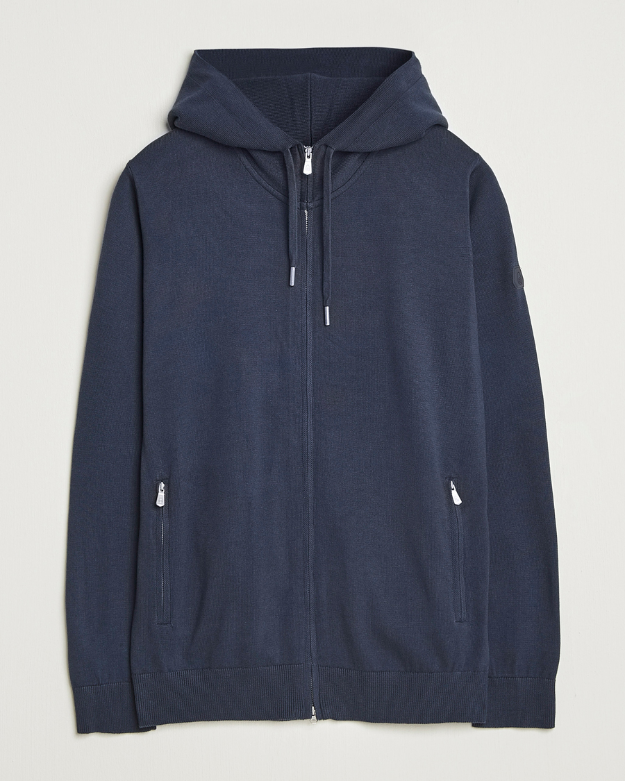 Herre | Trøjer | Sail Racing | Bowman Knitted Full Zip Hoodie Navy