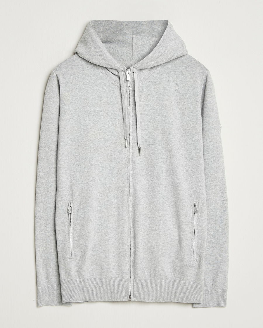 Herre | Trøjer | Sail Racing | Bowman Knitted Full Zip Hoodie Grey Melange