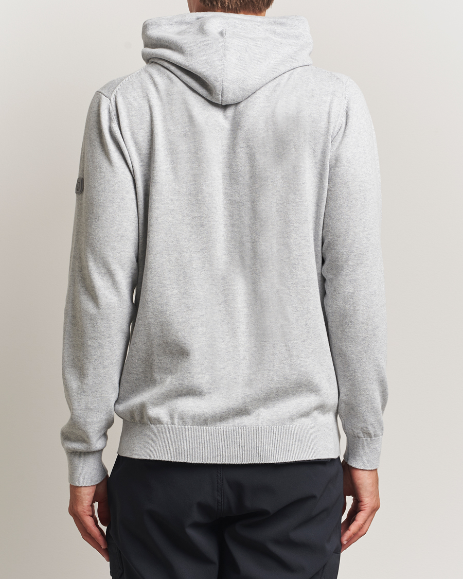 Herre | Trøjer | Sail Racing | Bowman Knitted Full Zip Hoodie Grey Melange