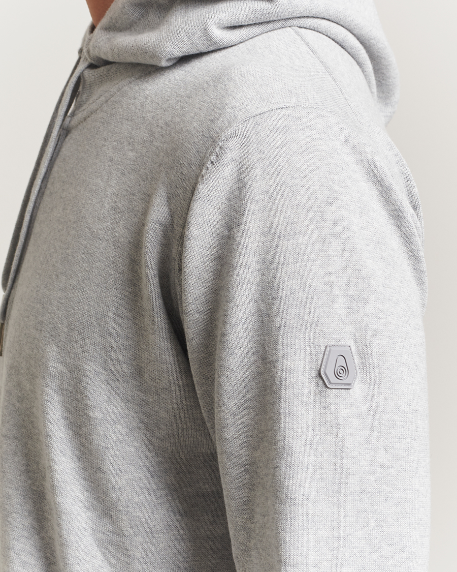 Herre | Trøjer | Sail Racing | Bowman Knitted Full Zip Hoodie Grey Melange