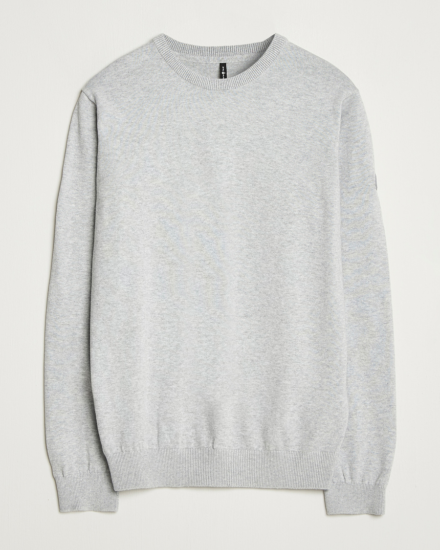 Herre | Trøjer | Sail Racing | Bowman Knitted Crew Neck Grey Melange