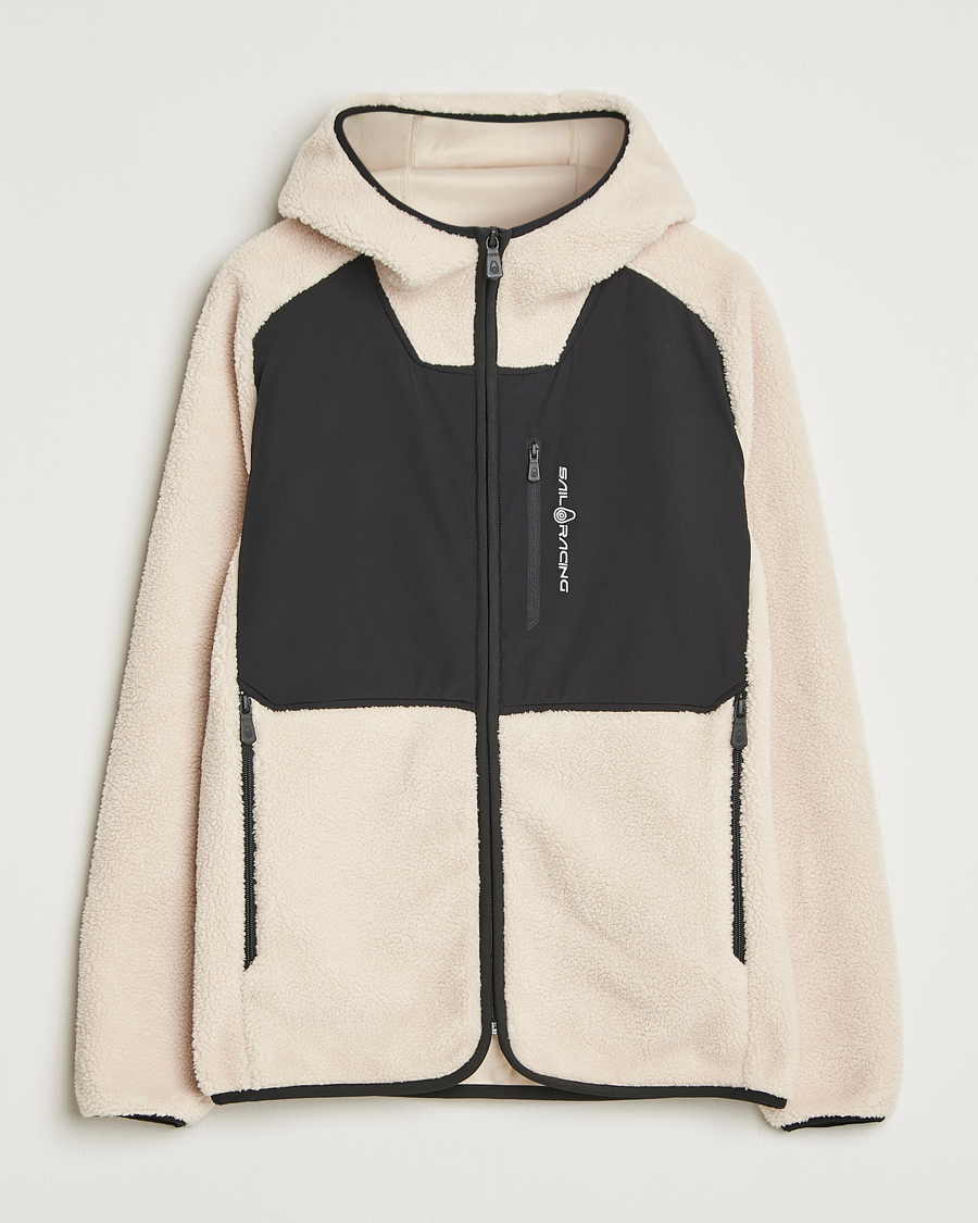 Herre | Trøjer | Sail Racing | Patrol Pile Full Zip Hoodie Ivory