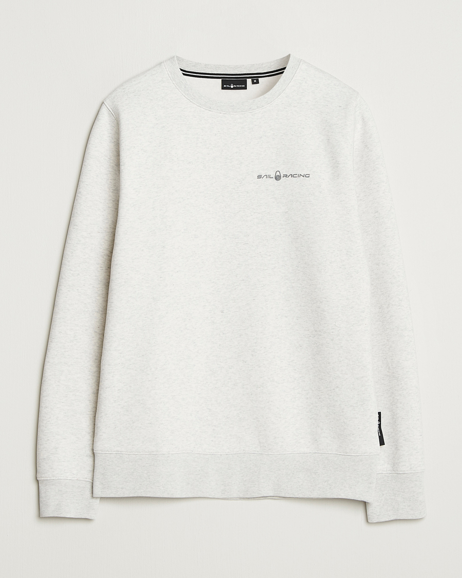 Herre | Trøjer | Sail Racing | Bowman Crew Neck Sweatshirt Light Grey Melange