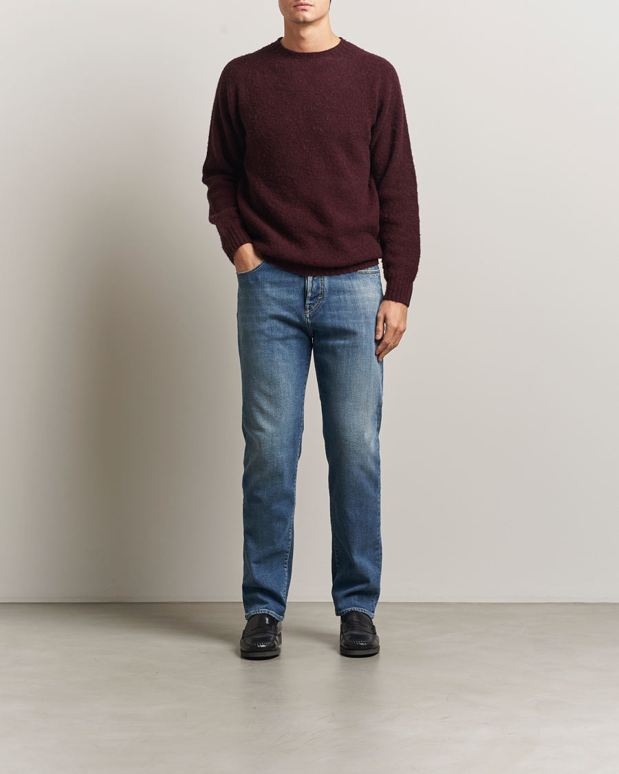 Herre | Jeans | Jacob Cohën | Edos Regular Straight Fit Jeans Light Blue