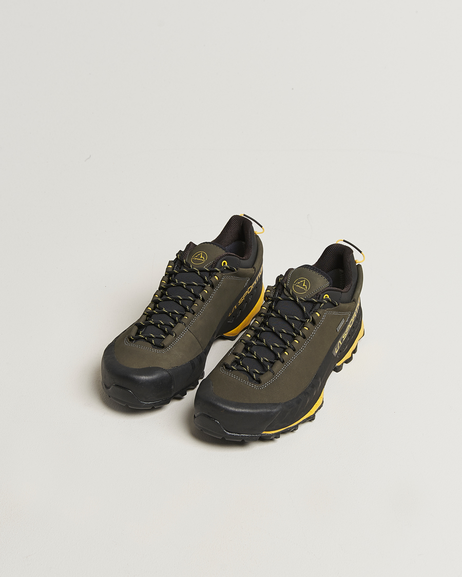 Herre | Trail Sneakers | La Sportiva | TX5 GTX Hiking Shoes Carbon/Yellow