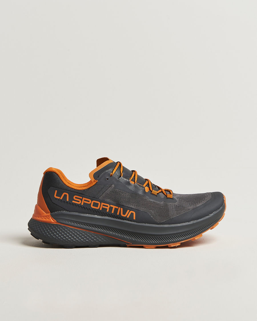 Herre | Trail Sneakers | La Sportiva | Prodigio Trail Run Sneakers Carbon/Marmalade