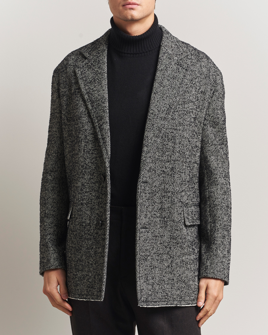 Herre | Jakker | Lanvin | Soft Wool Jacket Grey