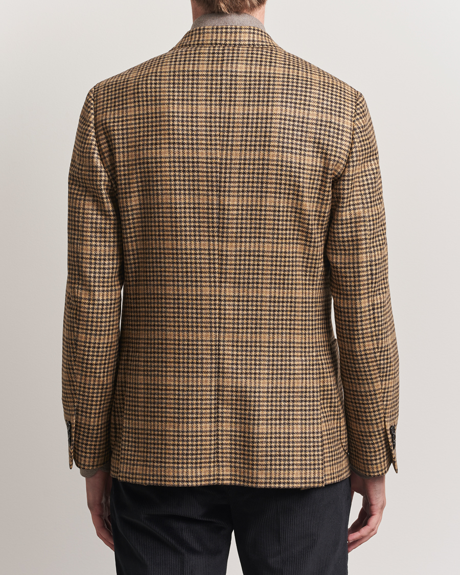 Herre | Blazere & jakker | Lardini | Wool/Cashmere Houndstooth Overcheck Blazer Brown
