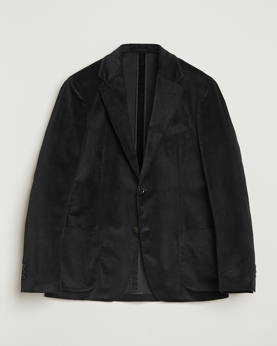 Herre | Blazere & jakker | Lardini | Cotton Corduroy Blazer Black