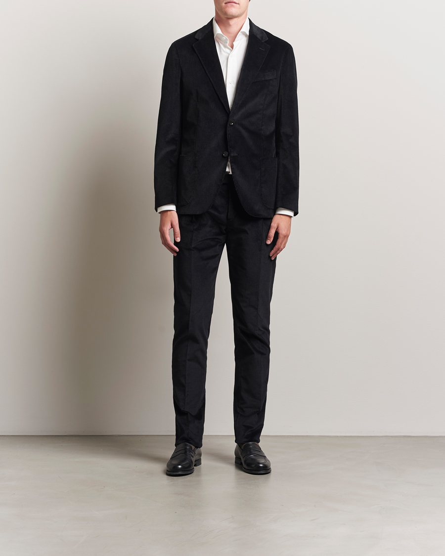 Herre | Blazere & jakker | Lardini | Cotton Corduroy Blazer Black