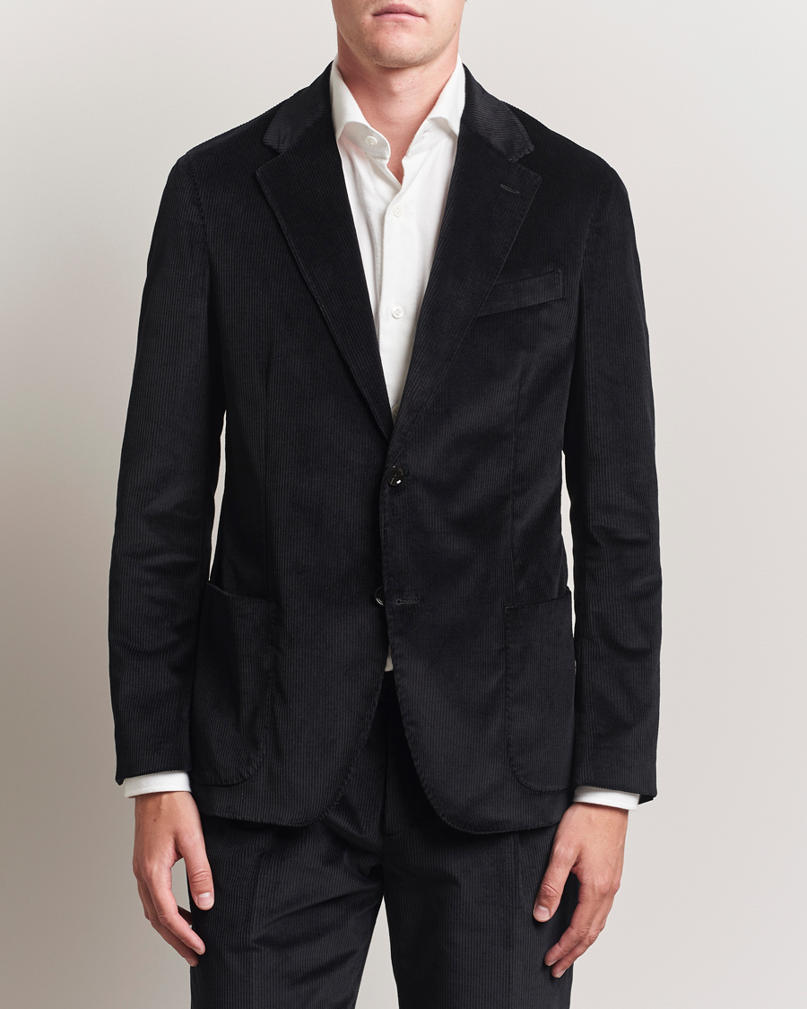 Herre | Blazere & jakker | Lardini | Cotton Corduroy Blazer Black
