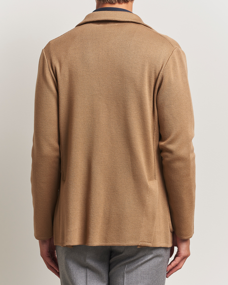 Herre | Blazere & jakker | Lardini | Knitted Wool Blazer Beige