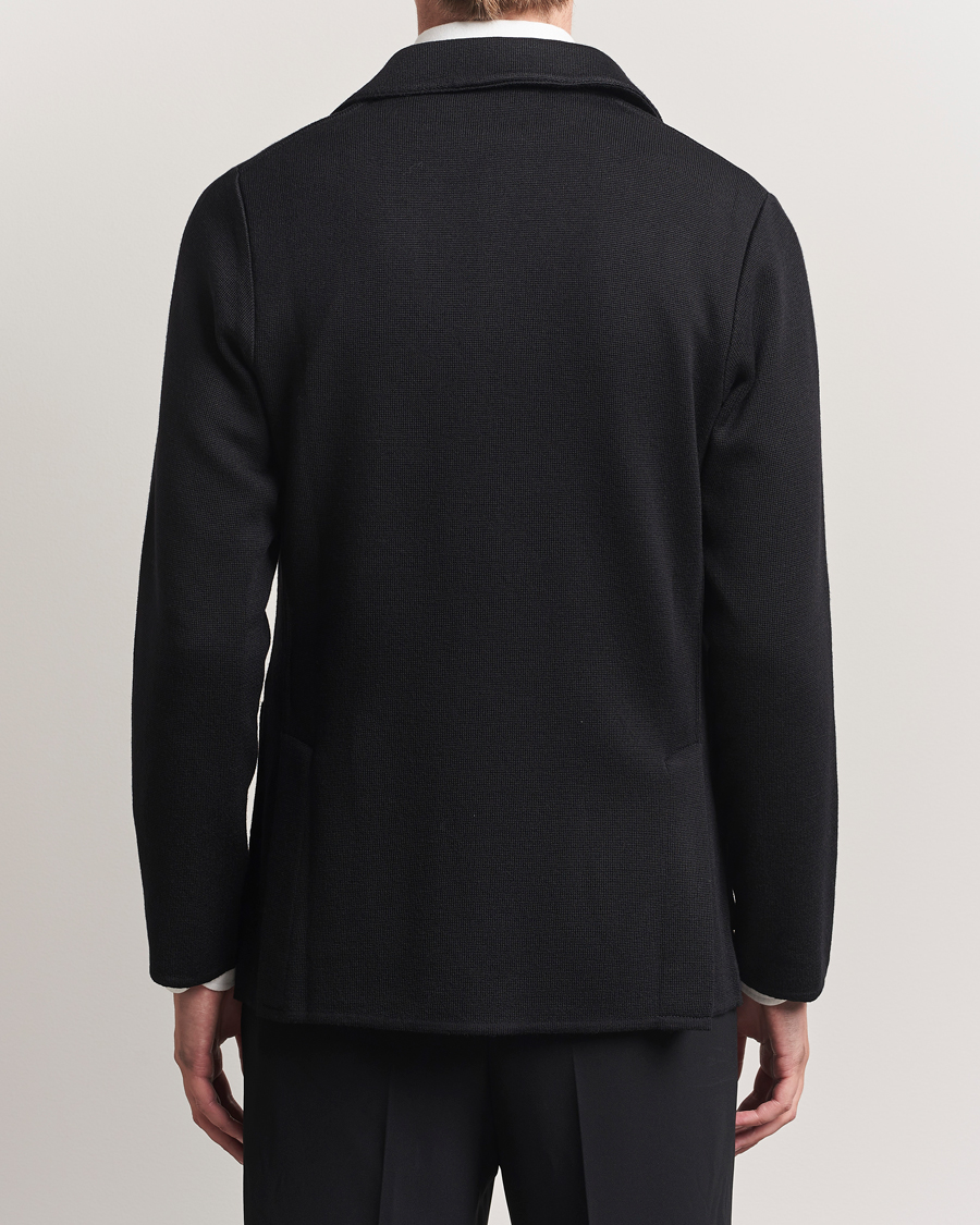 Herre | Blazere & jakker | Lardini | Knitted Wool Blazer Black
