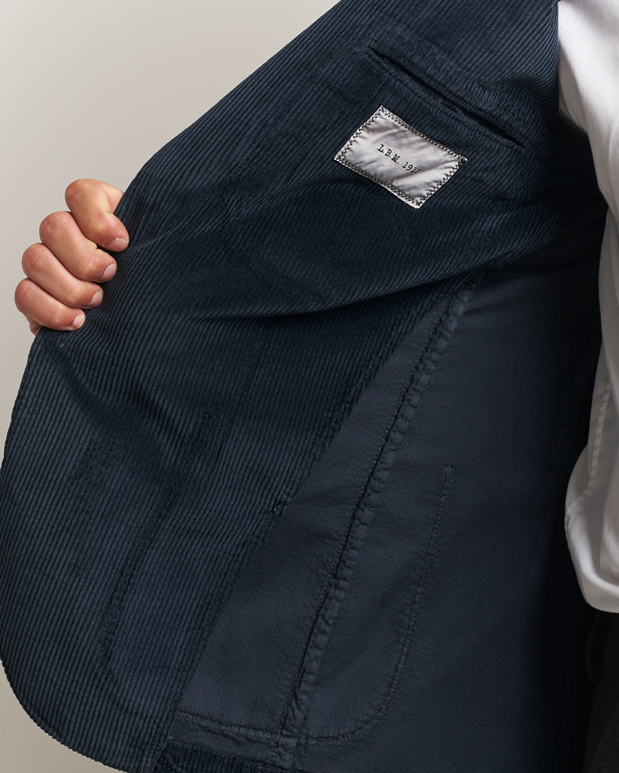Herre | Blazere & jakker | L.B.M. 1911 | Jack Corduroy Blazer Navy