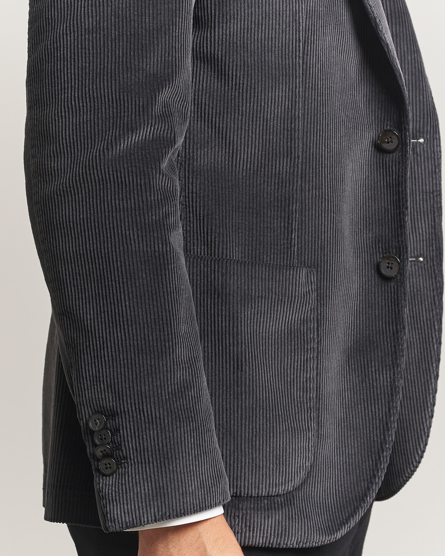 Herre | Blazere & jakker | L.B.M. 1911 | Jack Corduroy Blazer Dark Grey