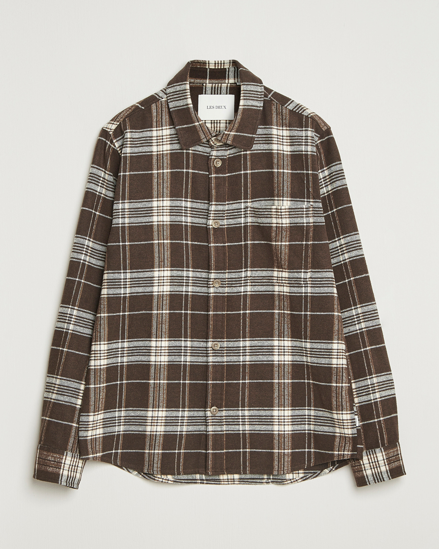 Herre | Skjorter | LES DEUX | Lennon Check Overshirt Delicioso