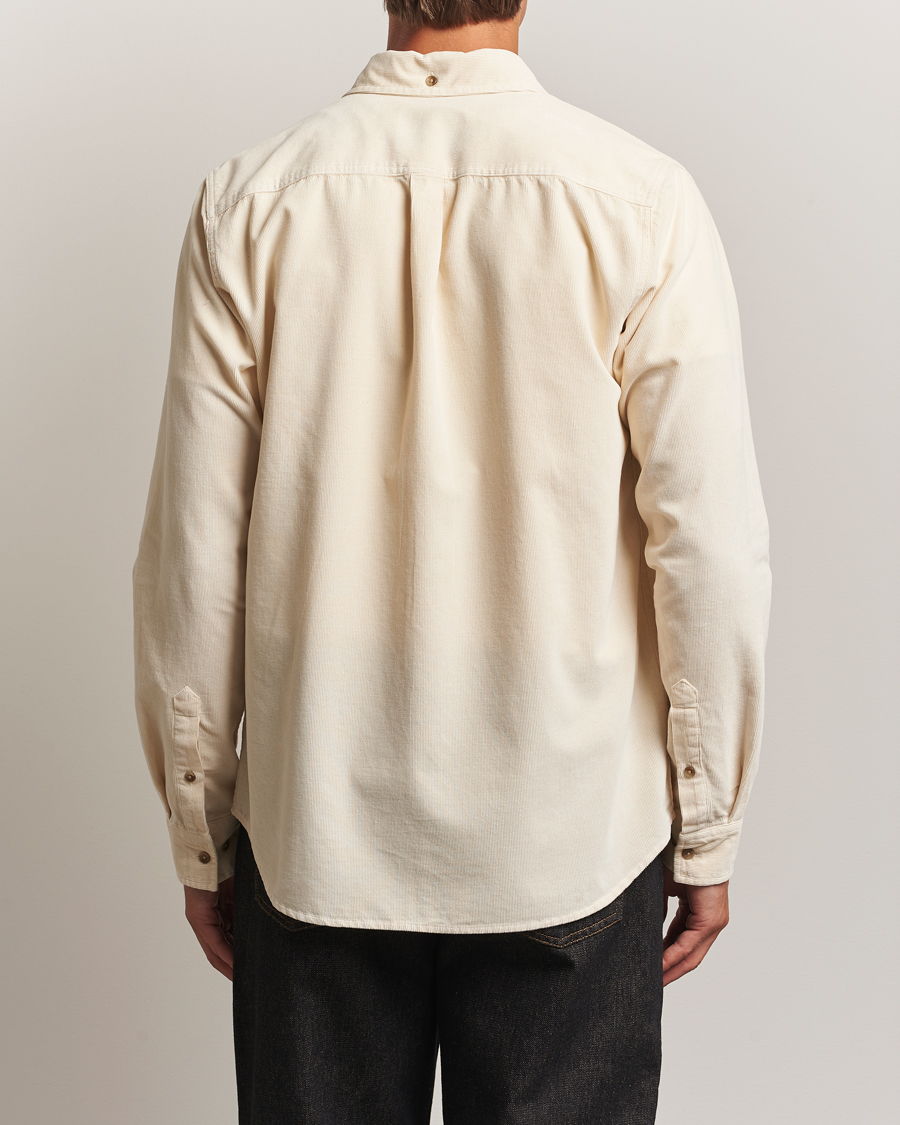 Herre | Skjorter | LES DEUX | Konrad Pinwale Corduroy Shirt Ivory