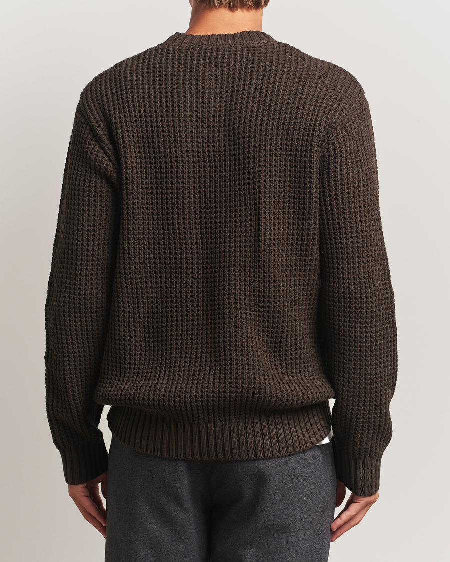 Herre | Trøjer | LES DEUX | Alvin Cotton Waffle Crewneck Delicioso