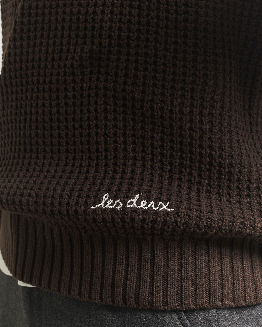 Herre | Trøjer | LES DEUX | Alvin Cotton Waffle Crewneck Delicioso