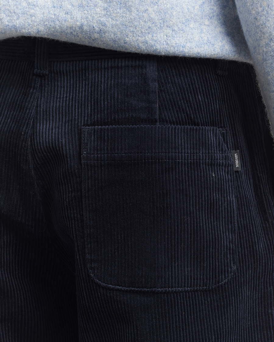 Herre | Bukser | LES DEUX | Kody Corduroy Pants Dark Navy