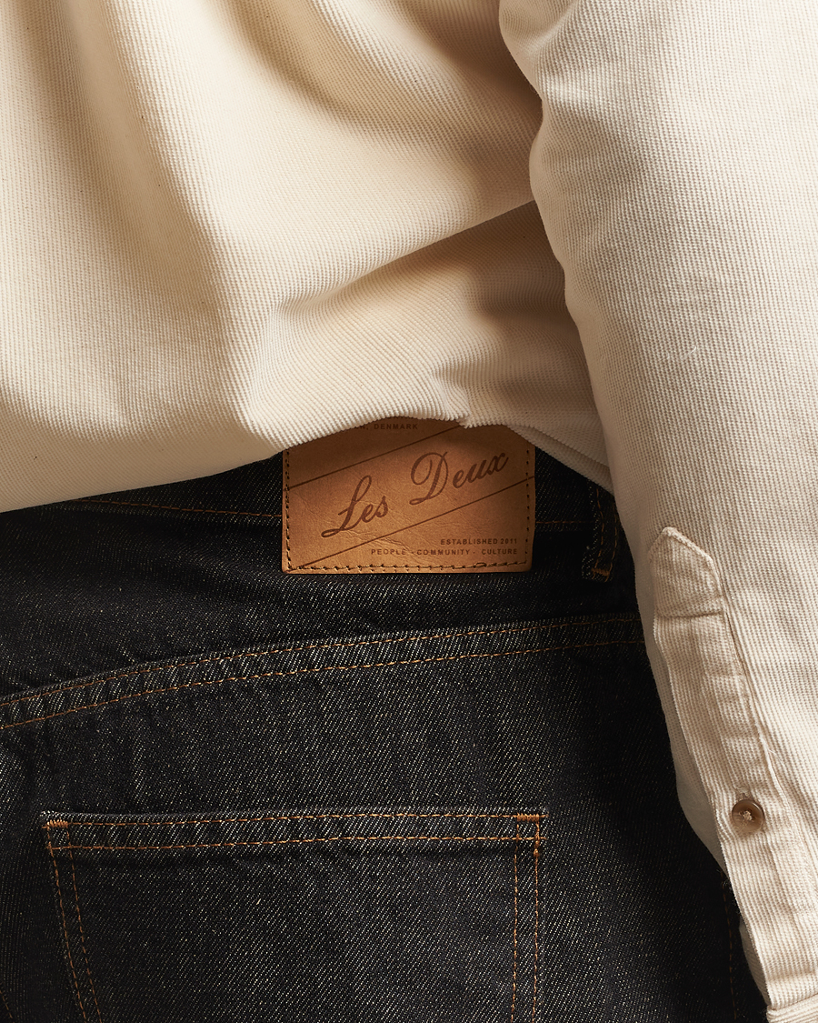 Herre | Jeans | LES DEUX | Ryder 2.Tone Denim Jeans Black