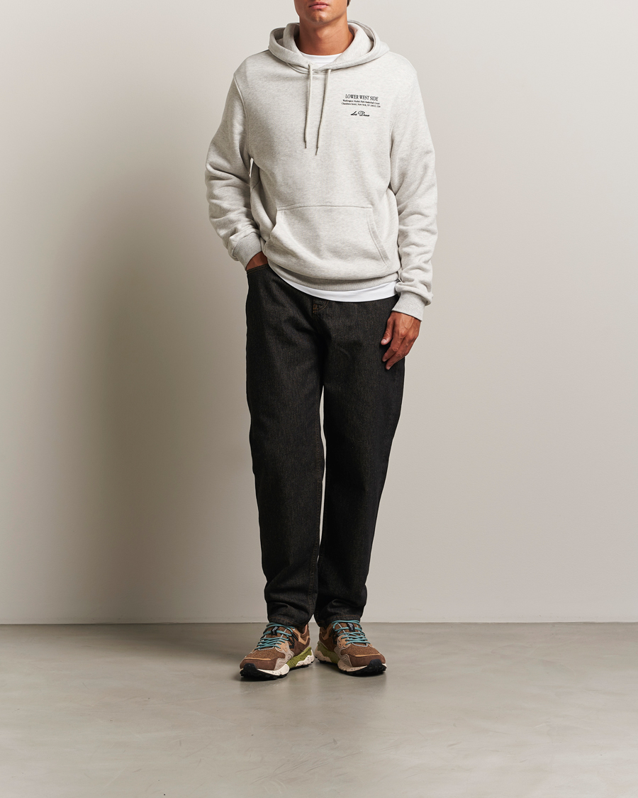 Herre | Trøjer | LES DEUX | West Side Hoodie Snow Melange