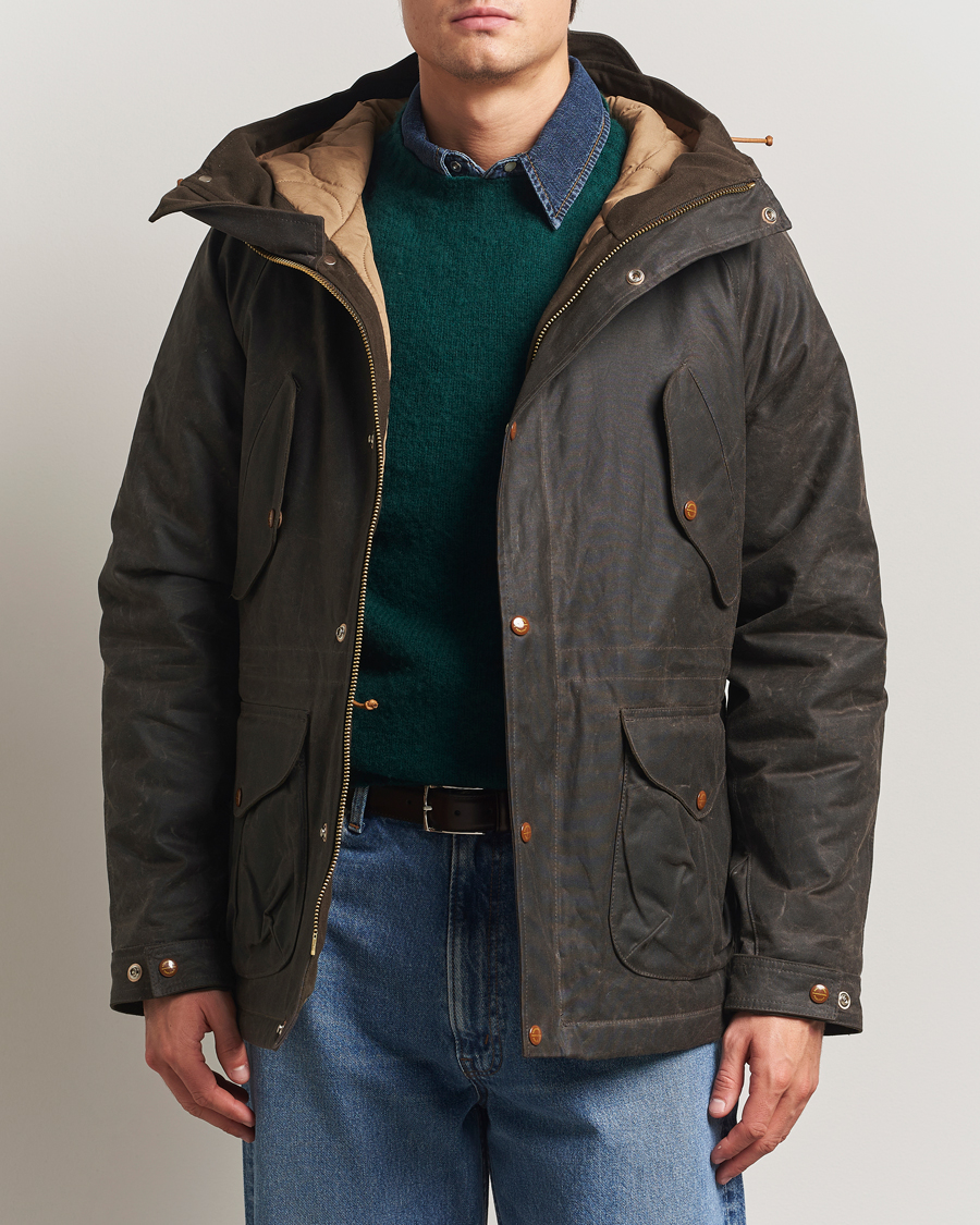Herre | Jakker | Manifattura Ceccarelli | New Fisherman Parka Chocolate