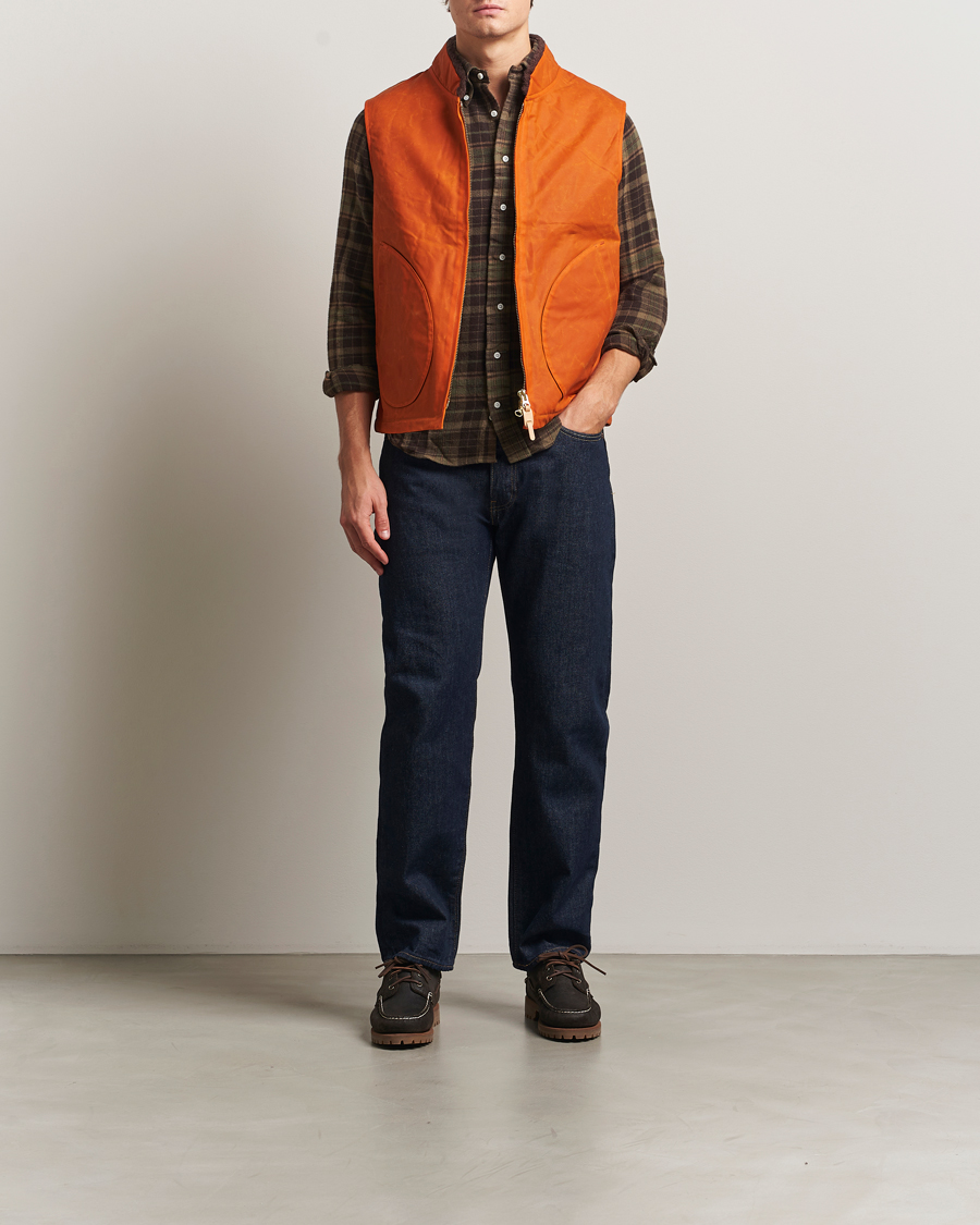 Herre | Veste | Manifattura Ceccarelli | Mountain Vest Orange