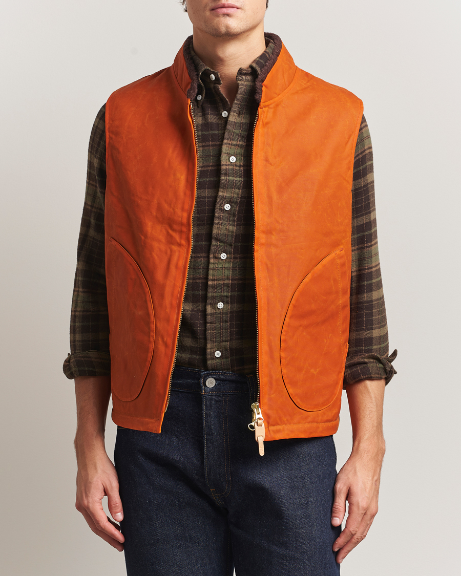Herre | Veste | Manifattura Ceccarelli | Mountain Vest Orange
