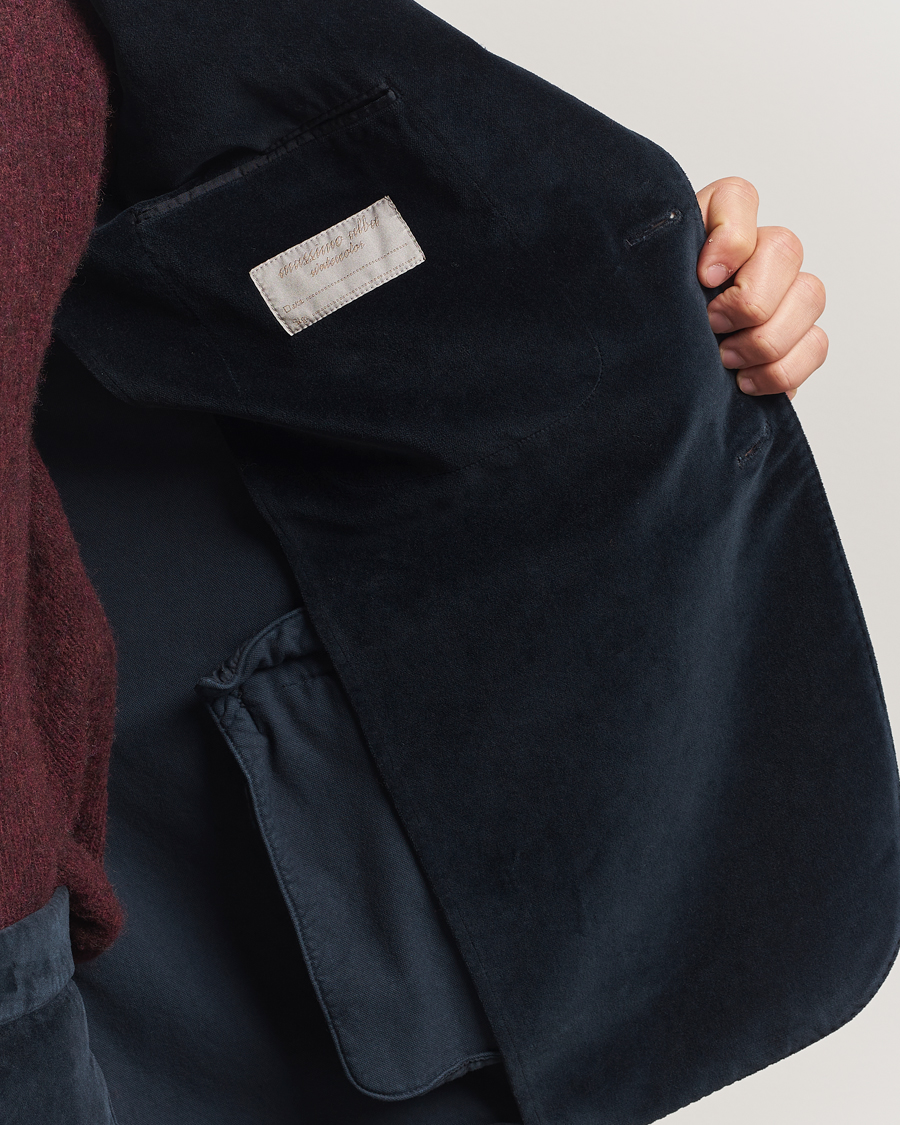 Herre | Blazere & jakker | Massimo Alba | Catch Velvet Blazer Navy