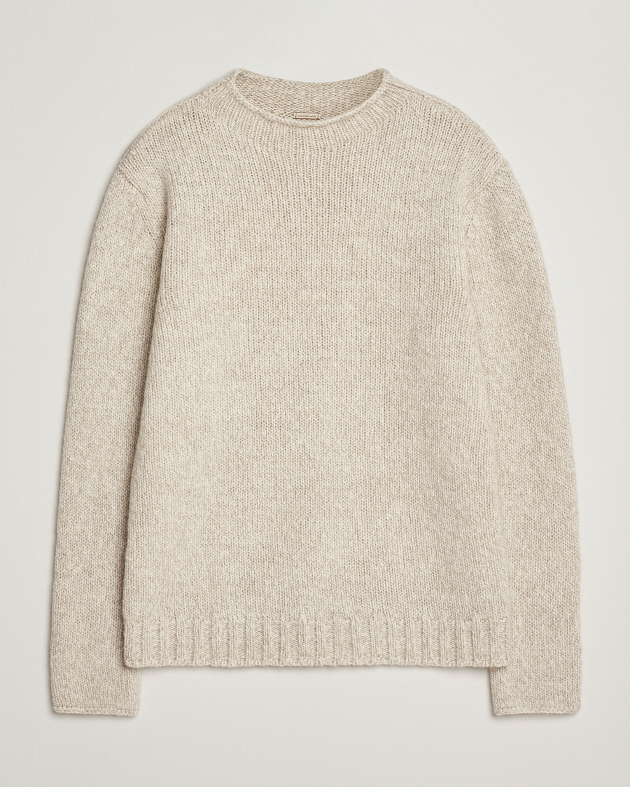 Herre | Trøjer | Massimo Alba | Cashmere/Silk Knitted Sweater Snow