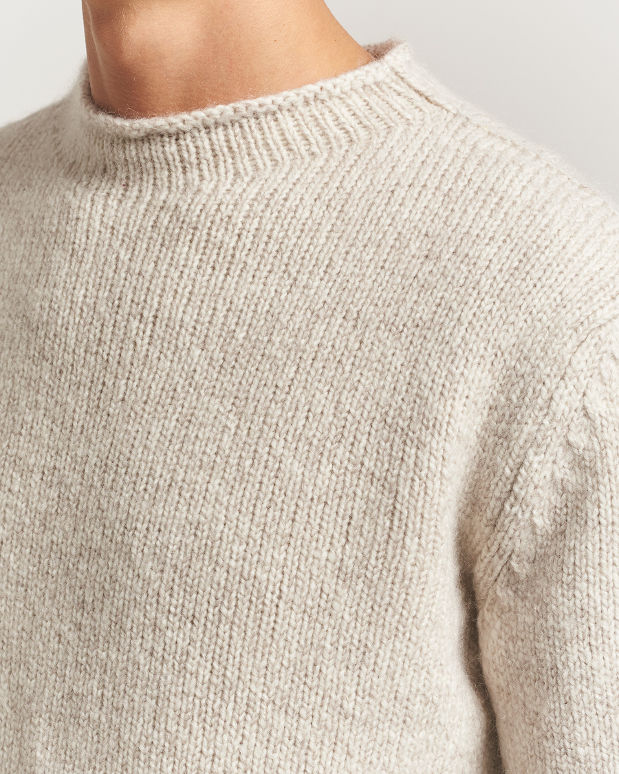Herre | Trøjer | Massimo Alba | Cashmere/Silk Knitted Sweater Snow