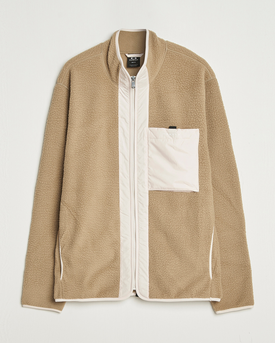 Herre | Trøjer | Oakley | Off Slope Mountain Fire Sherpa Pebble/Mist