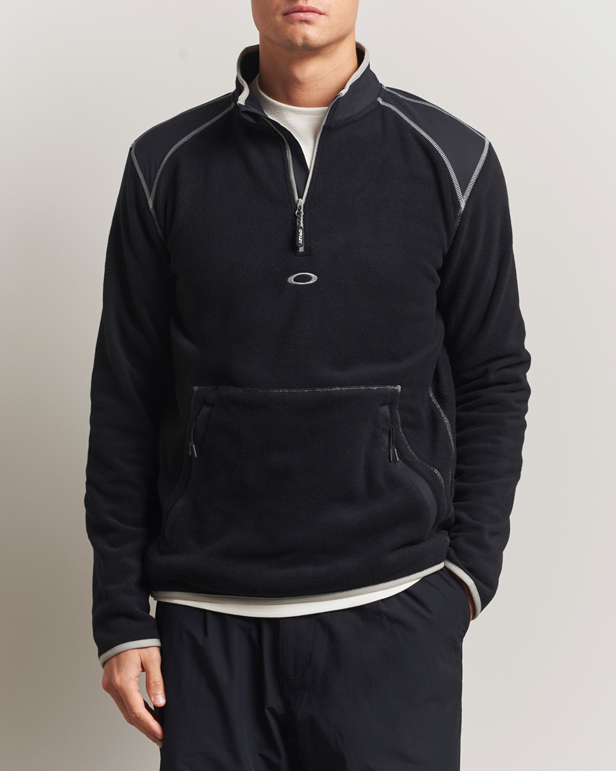 Herre | Trøjer | Oakley | Butter Tech Half Zip Fleece Black